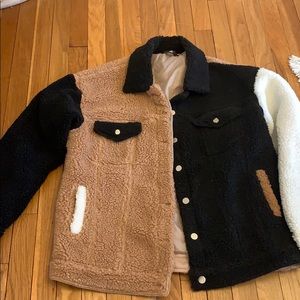 Multicolor Teddy Jacket